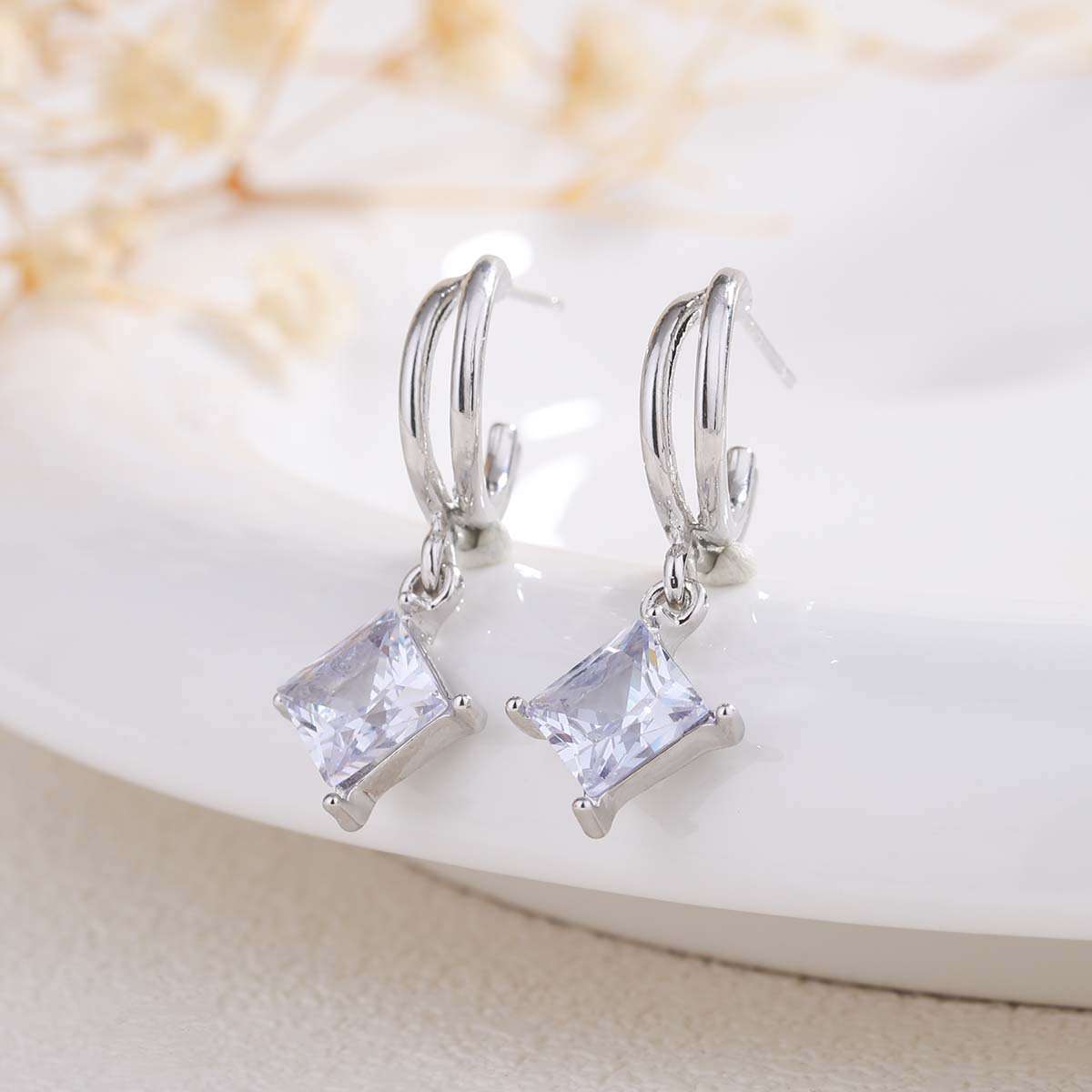 Elegant Drop Earrings image 2