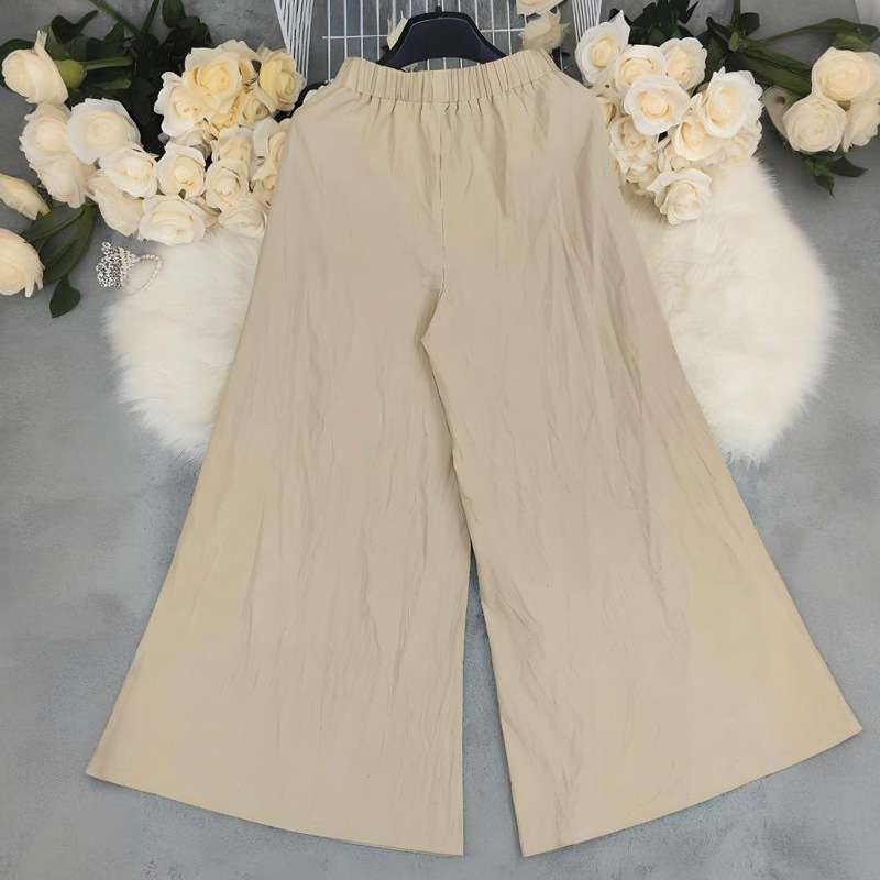 Wide-Leg Casual Pants image 5