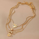 Layered Pendant Necklaces Set image 2