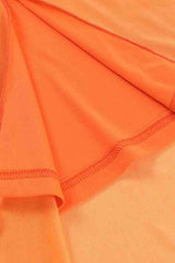 Sexy Lace Patched Mesh Layered Sleeveless Maxi Dress image 6