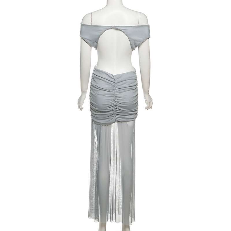 Off-Shoulder Gown with Cutouts image 5