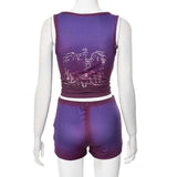 Tie-Dye Graphic Two-Piece Set image 4