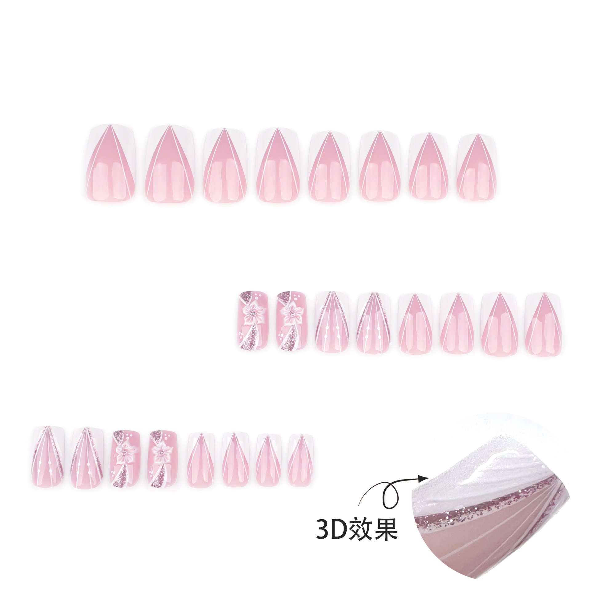 Geometric Nail Art Design image 3