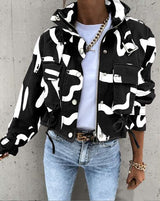 Cropped Retro Style Jacket image 3