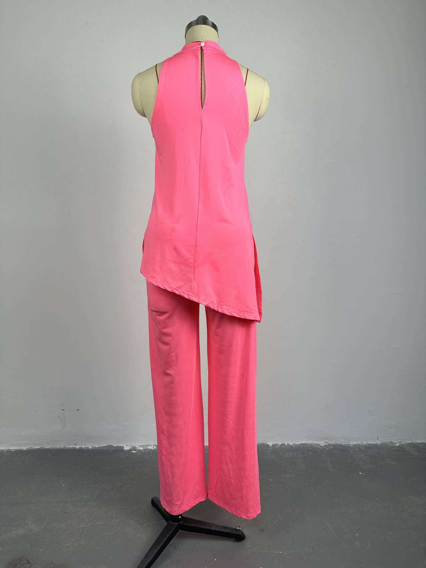 Chic Halter Neck Pants Set image 3