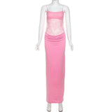 Shoulder Straps Bodycon Maxi Dress image 2