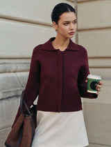 Cozy Knit Zip-Up Jacket image 4