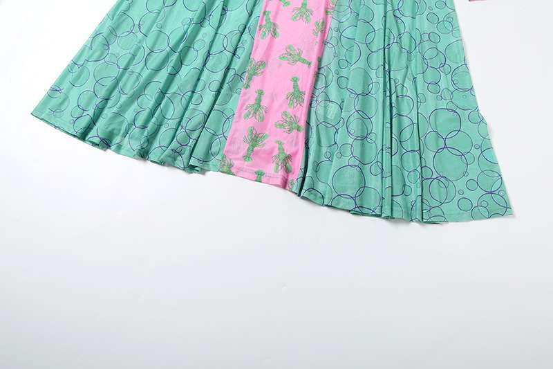 Vibrant Cactus Print Maxi Dress image 7