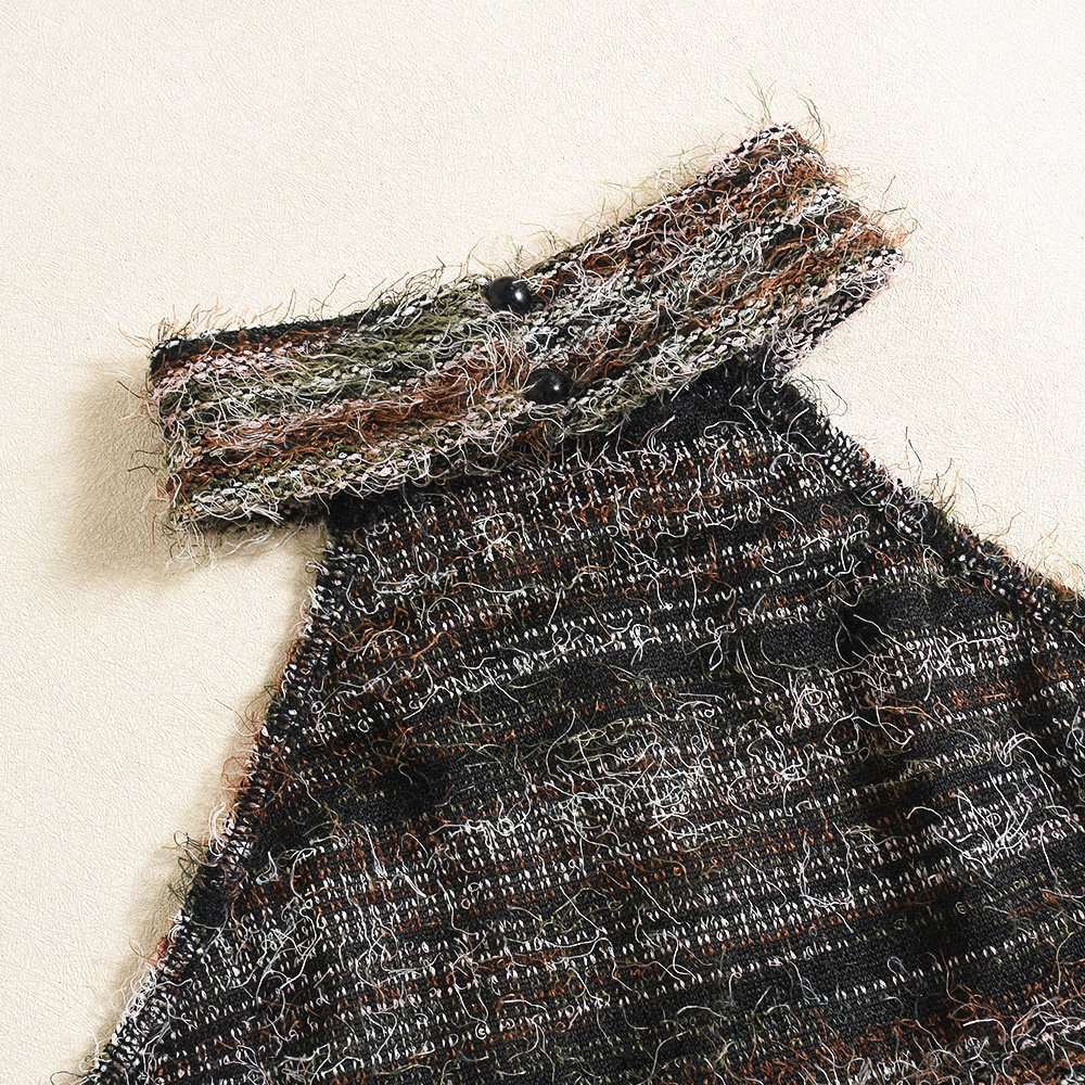 High Neck Backless Crop Top Mini Skirt Set image 4