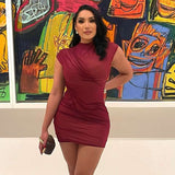 Sleeveless Slim Fit Short Evening Dress image 1