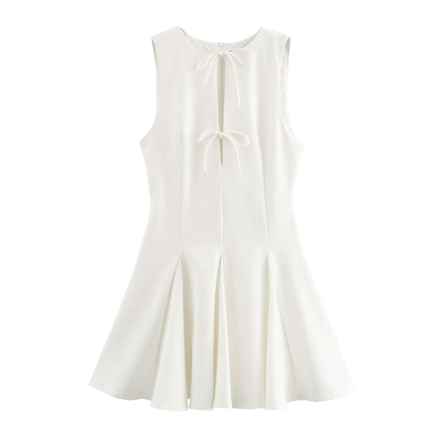 Elegant Sleeveless A-Line Dress image 2