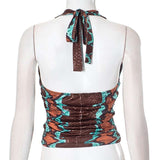 Aesthetic Pleated Crop Top image 4