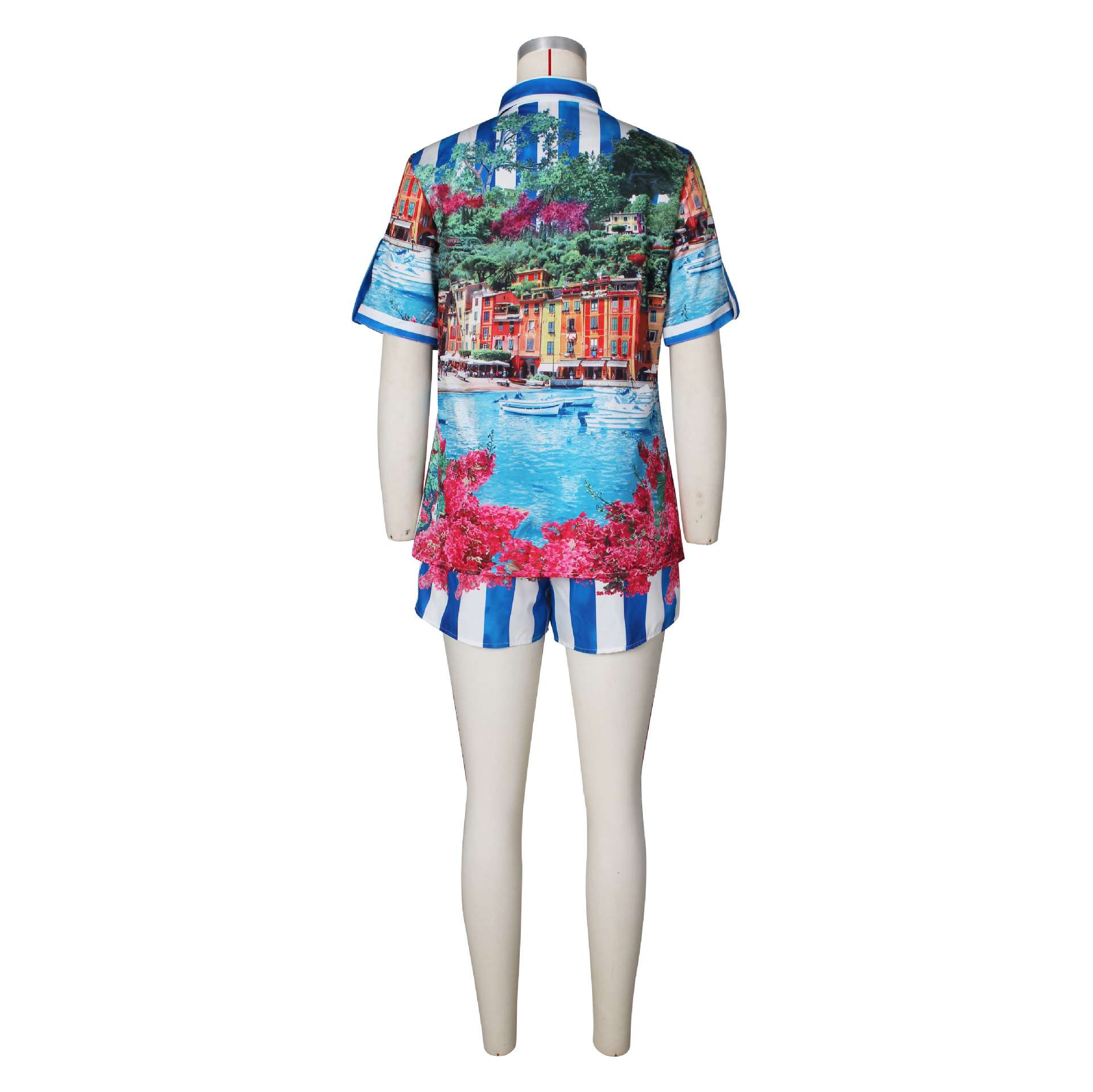 Colorful Printed Shirt & Shorts Sets image 4