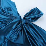 Wrap Dress with Bow Detail image 4