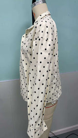 Polka Dot Windbreaker Jacket image 4