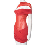 Cutout Bodycon Mini Dress image 4