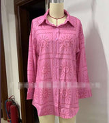 Celestial Print Button-Down Shirt image 5