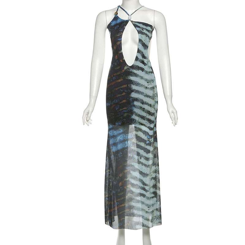 Maxi Dress with Side Cutouts image 2