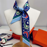 Tie Dye Pattern Luxury Scarf image 2