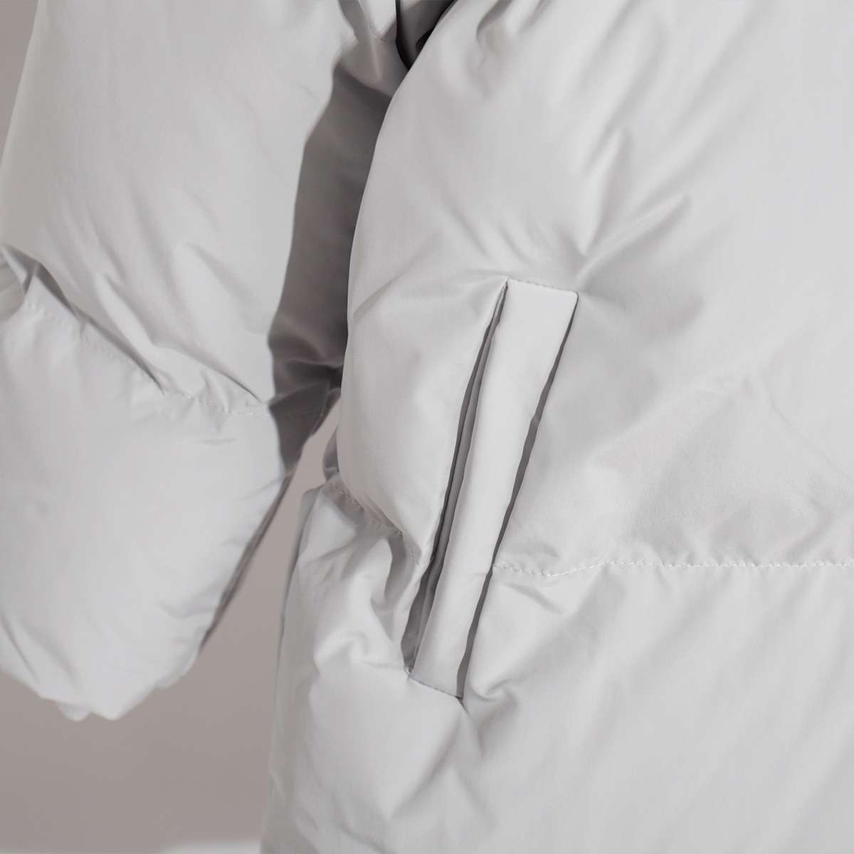 Oversize Hooded Zipper Coats image 9