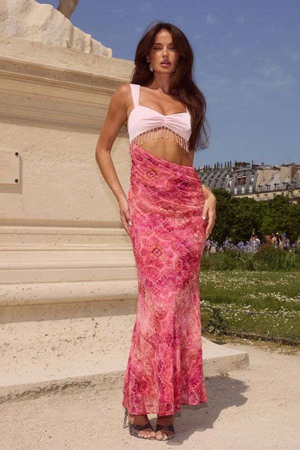 Elegant Cut-Out Evening Dress image 1