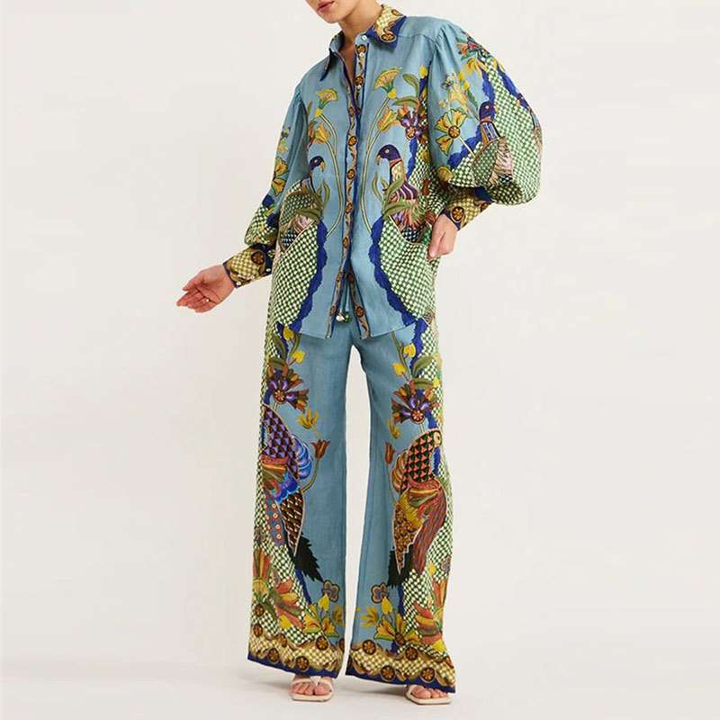 Printed Western Co-Ord Sets image 2