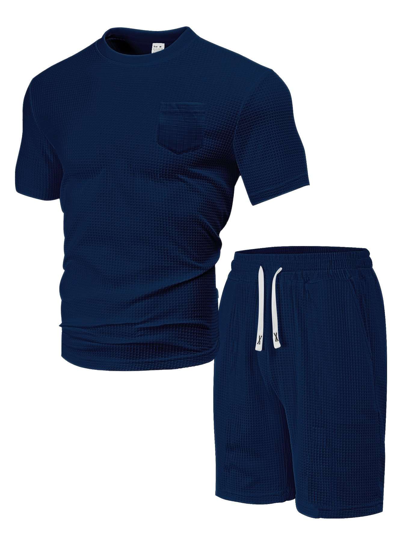 Textured Beach Set - S, Dark Blue image