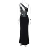 Cutout Open Back Sleeveless Slit Maxi Dresses image 3