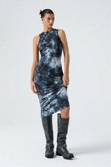 Tie-Dye Sleeveless Dress image 0