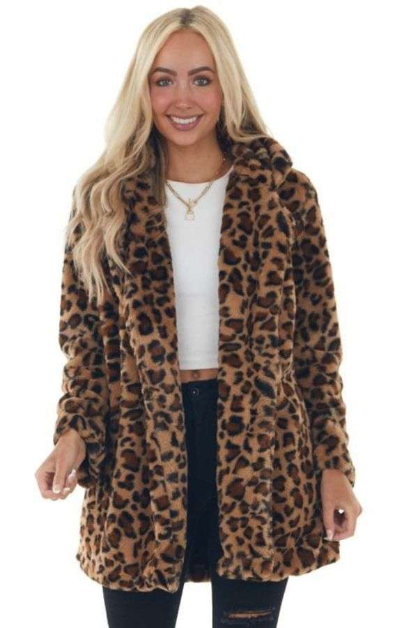 Leopard Print Fashion Jacket image 1