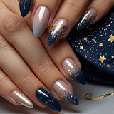 Galaxy Night Sky Press-On Nail Set image 1