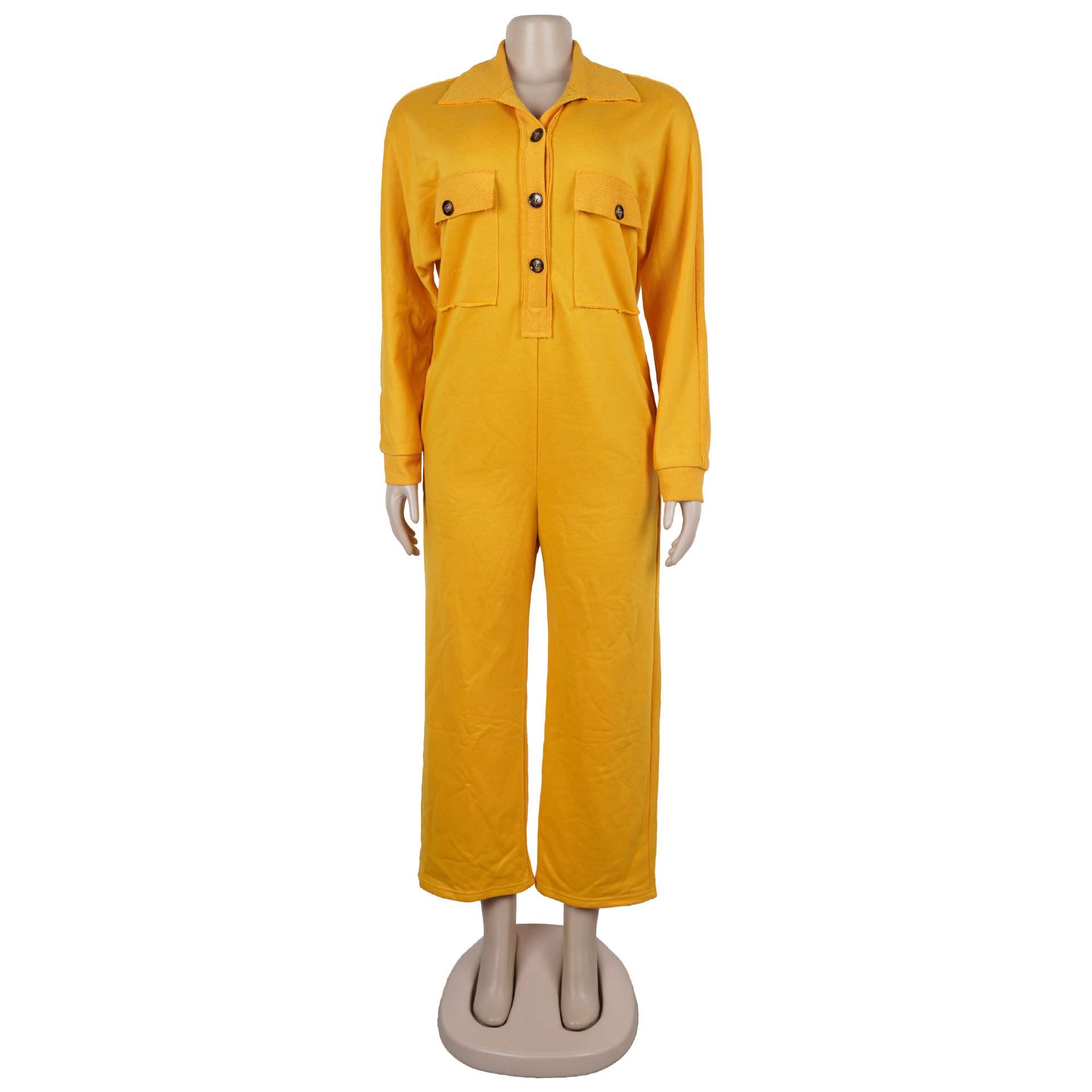 Oversized Jumpsuit with Pockets image 4