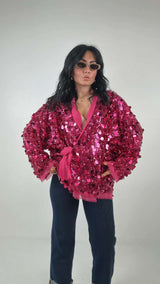 Glamorous Sequin Jacket image 5