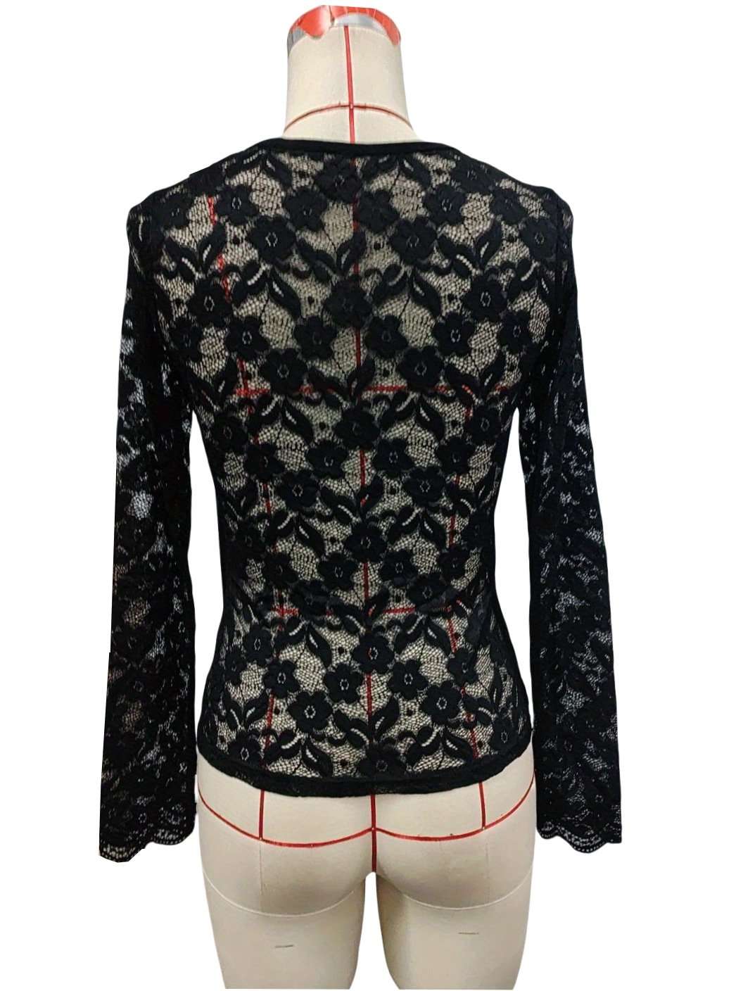 Floral Lace Tunic Top image 6