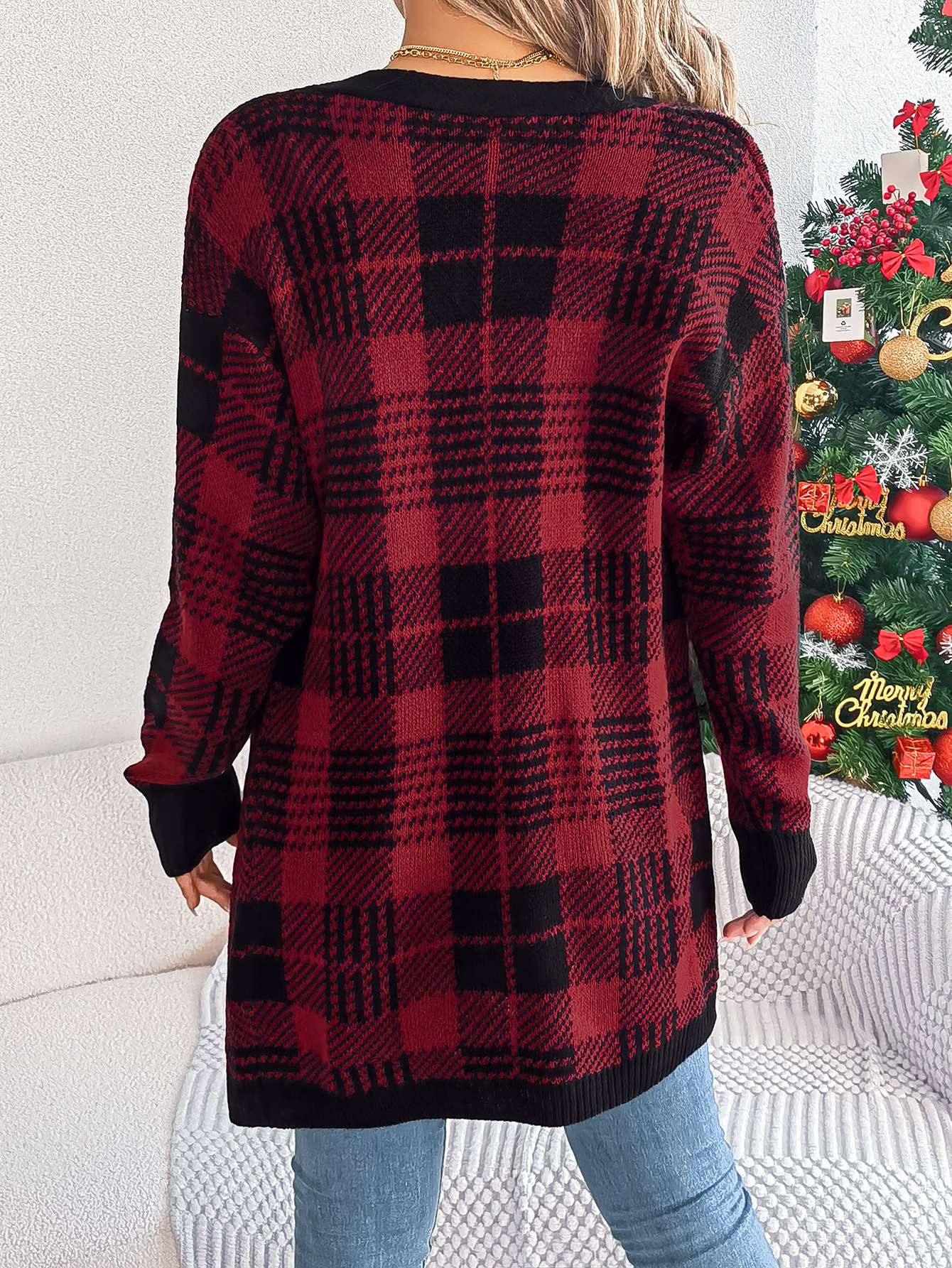 Casual Autumn Winter Cardigan Sweater image 5