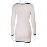 Bodycon Dress with Trim image 4