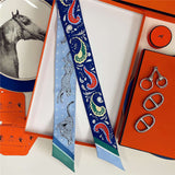 Tie Dye Pattern Luxury Scarf image 3