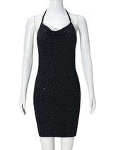 Spaghetti Straps Sequin  Bodycon Mini Dress image 2