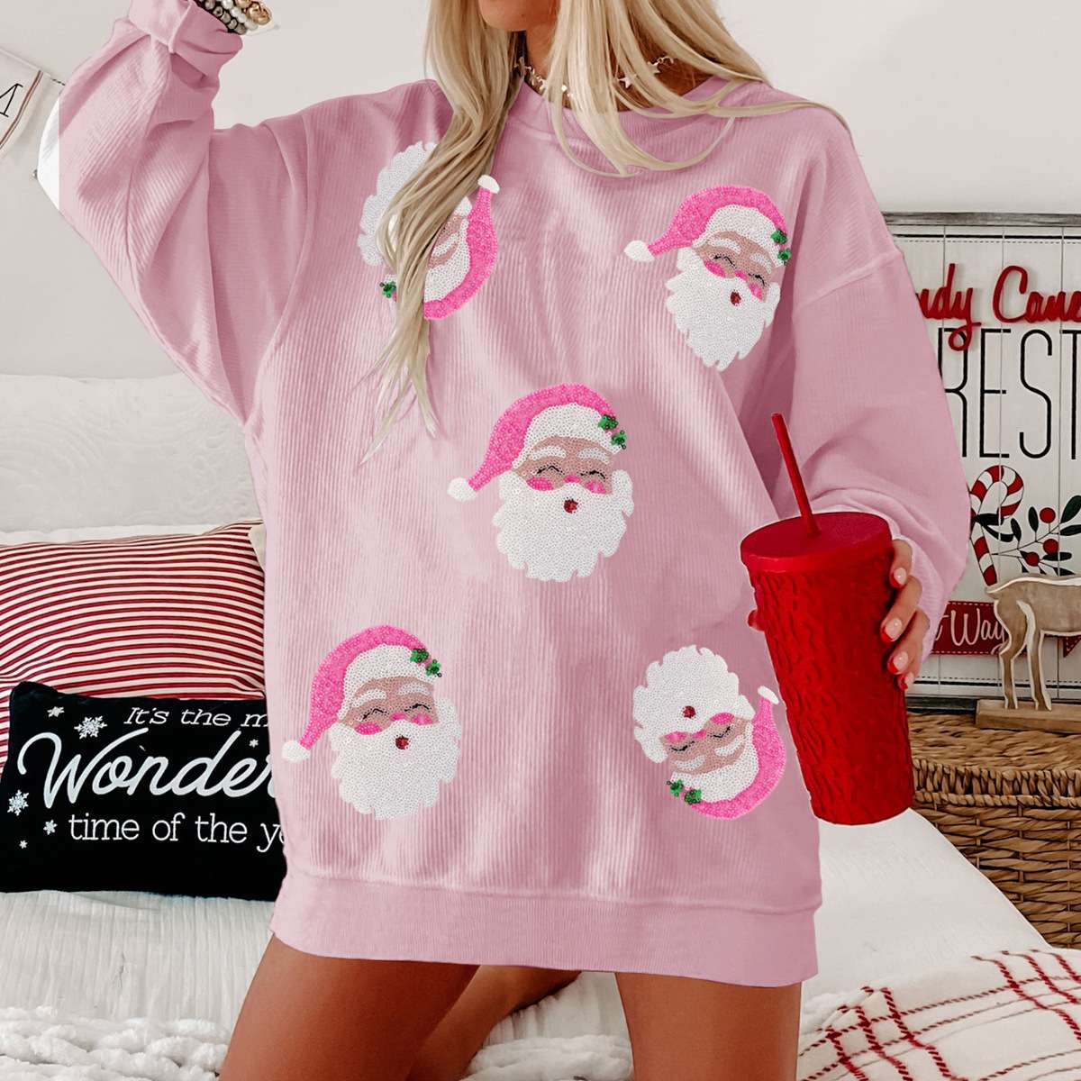 Christmas Sweater with Prints image 1