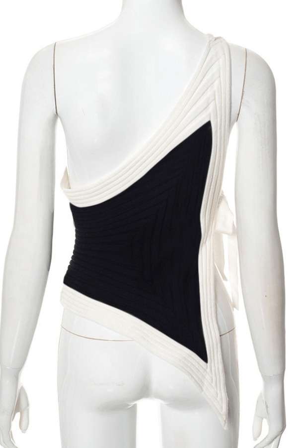 Asymmetry Chic Knitted Top image 5