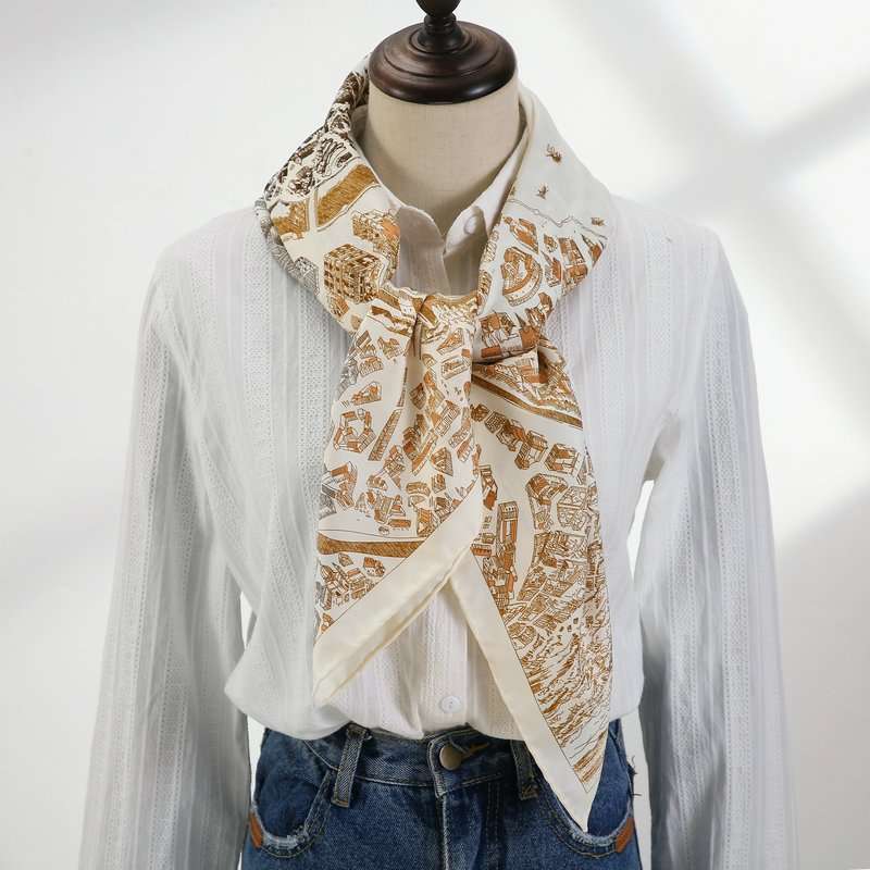 Floral Print Lightweight Scarf image 4