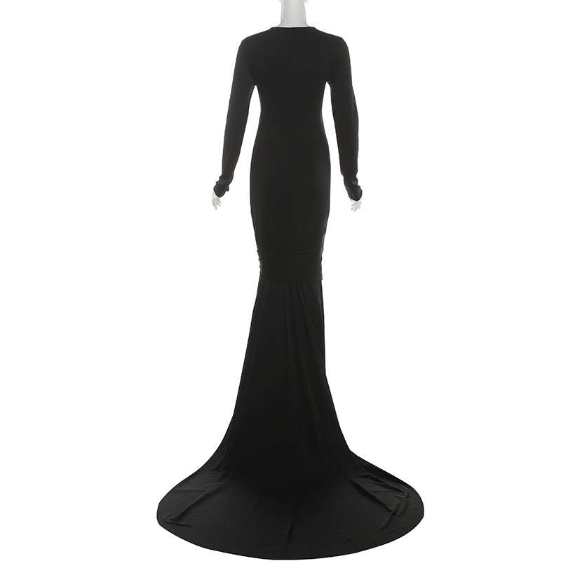 Cutout Tie-Front Gown image 4