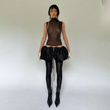 Noir Allure Bubble Skirt image 0