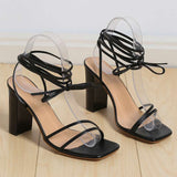 Elegant Strappy High-Heel Sandals