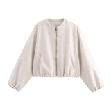 Casual Woman Bomber Jacket image 6