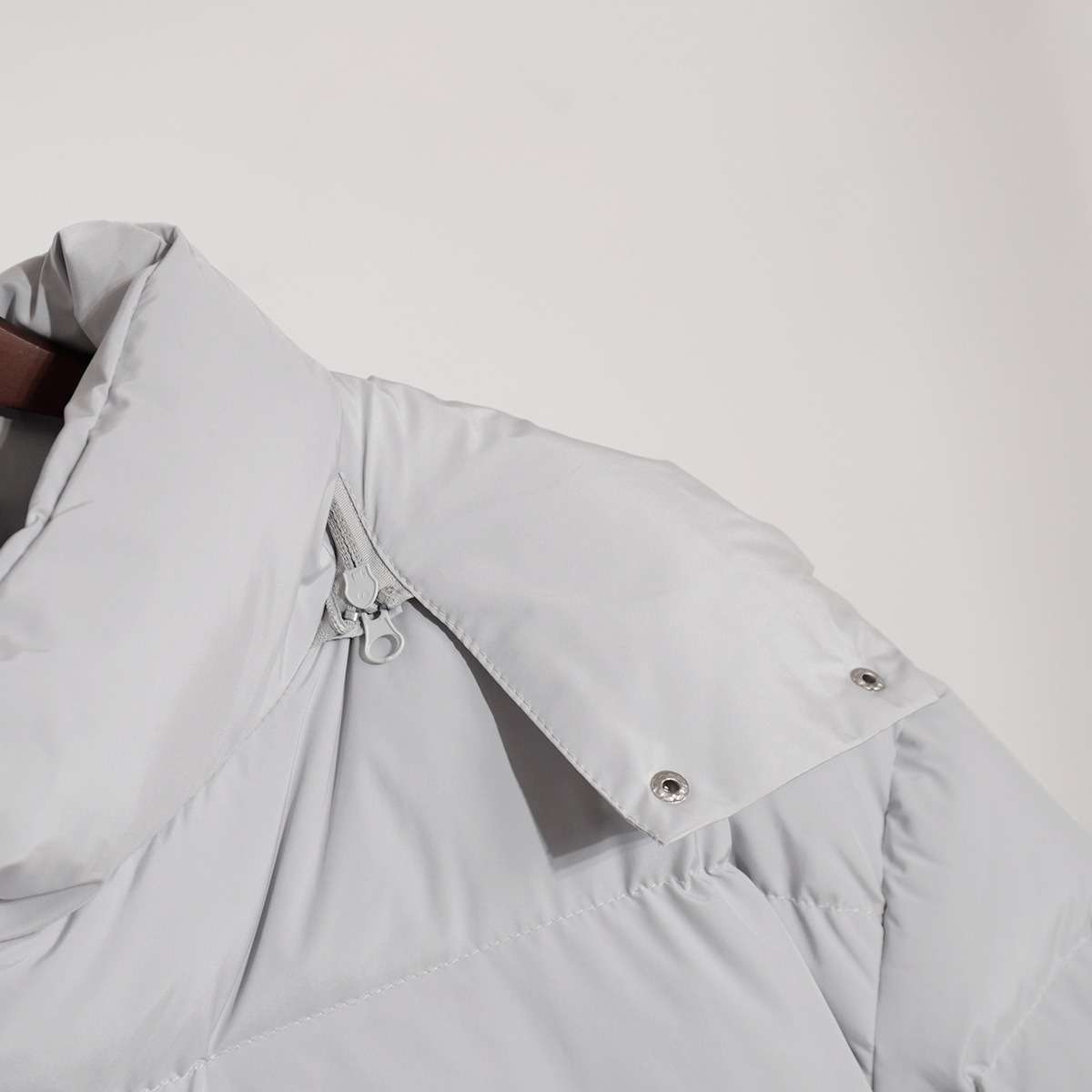 Oversize Hooded Zipper Coats image 8