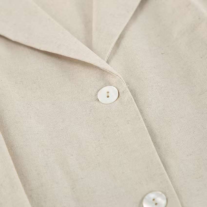 Casual Chic Button-Up Romper image 5