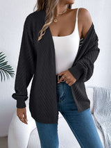 Long Sleeve Knit Cardigan image 0
