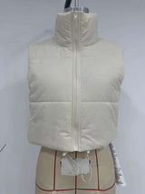 Padded Sleeveless Vest image 5