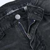 Low Waist Washed Slim-Fit Boot-Cut Jeans image 5
